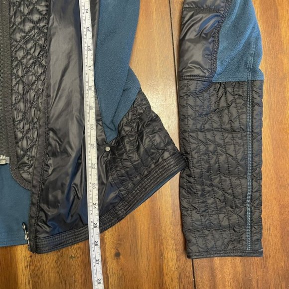 Lululemon Run Bundle Up Jacket Blue Black Full Zip Removable Hoodie Women’s 4 - Picture 8 of 8